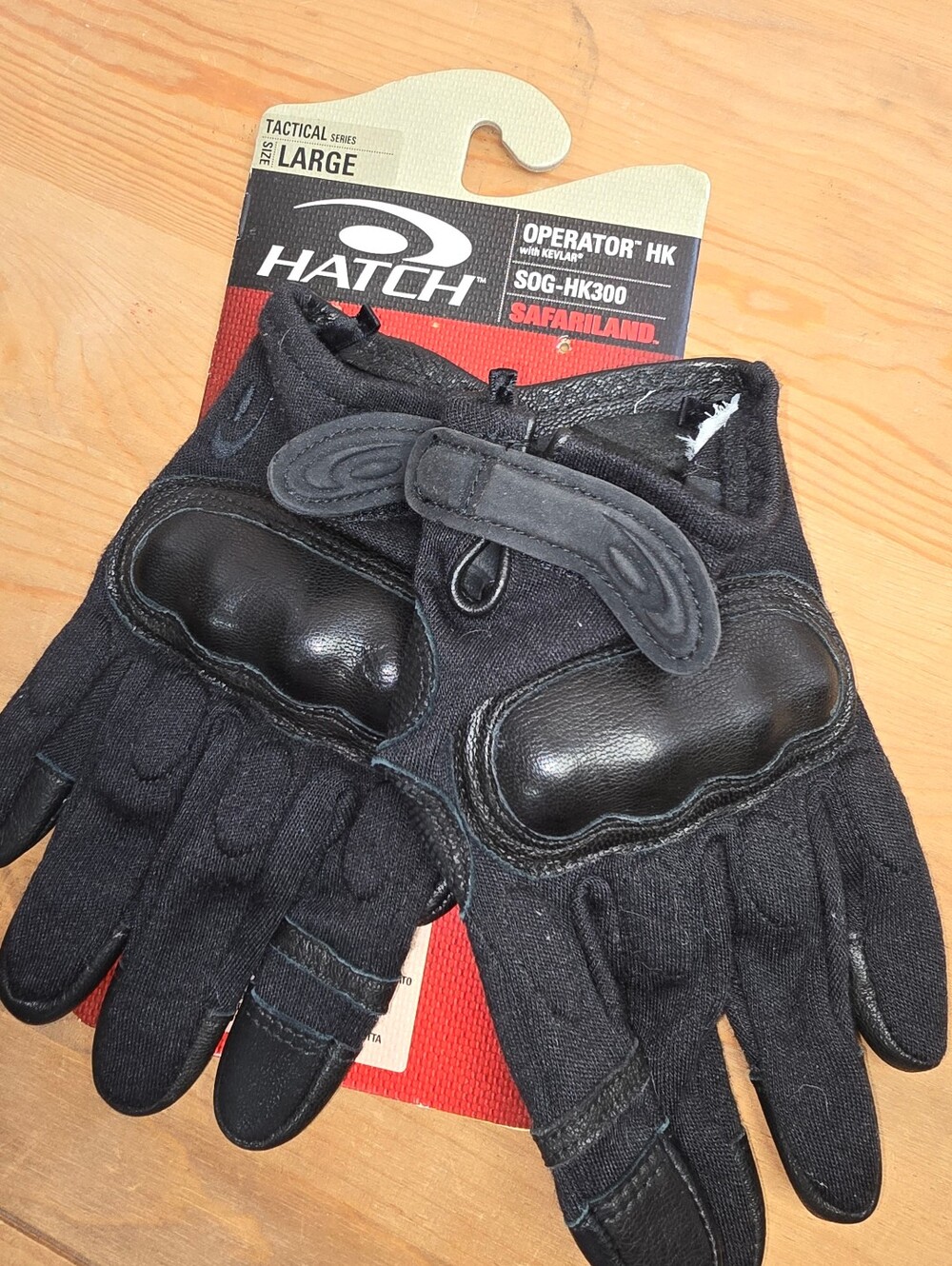 Safariland Hatch Operator HK Black Tactical Gloves - Men's Large